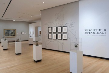 Burchfield Botanicals Exhibition Support & Publication